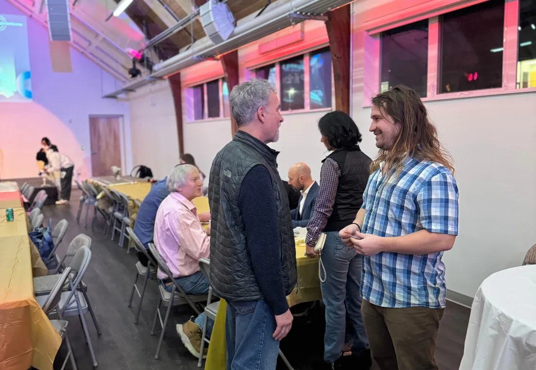 Networking at the 2025 Alaska Angel Conference